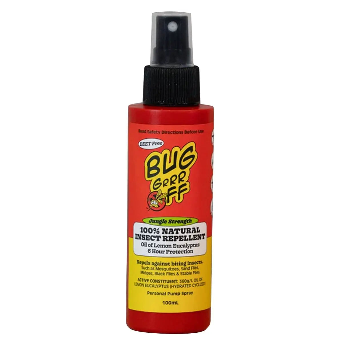 Bug-GRR Off Natural Insect Repellent 100ml