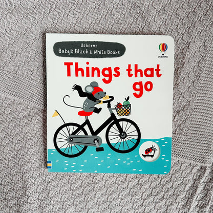 Baby Contrast Book - Things That Go