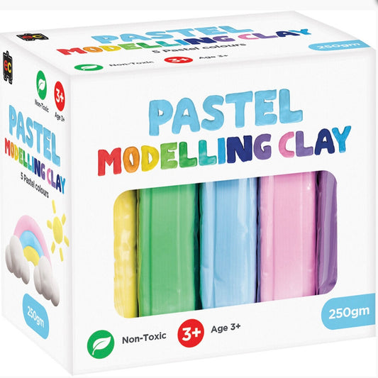 Modelling Clay (Pastel) 5 colours x 50gm