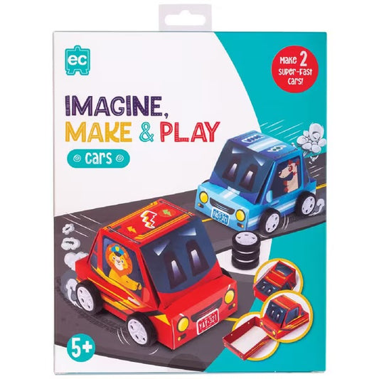 Imagine, Make & Play - Racing Cars