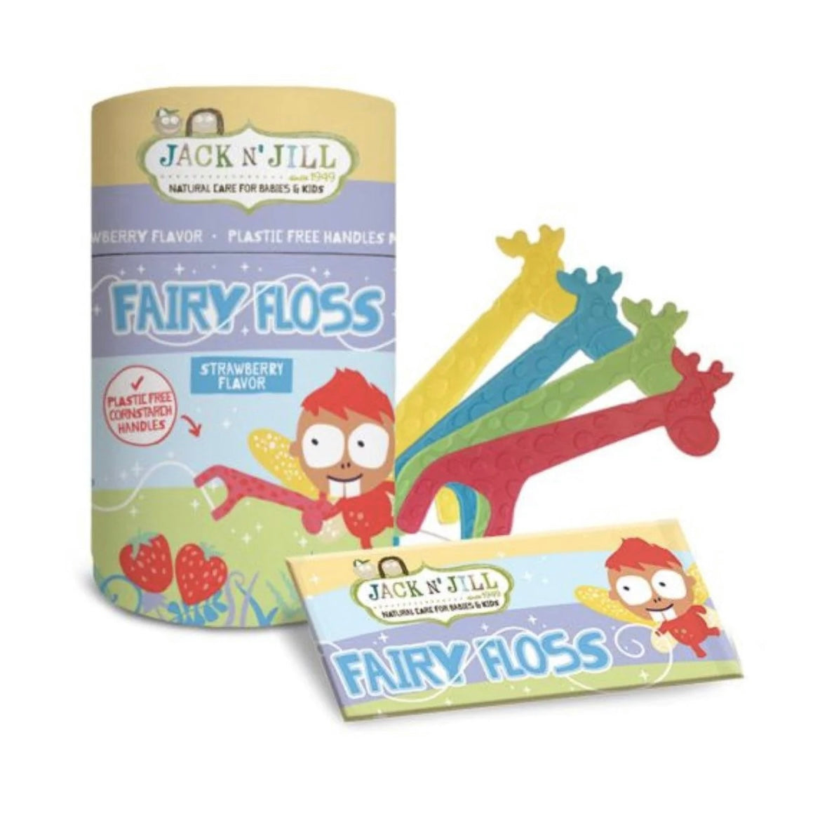 Jack N' Jill Fairy Floss Picks x30