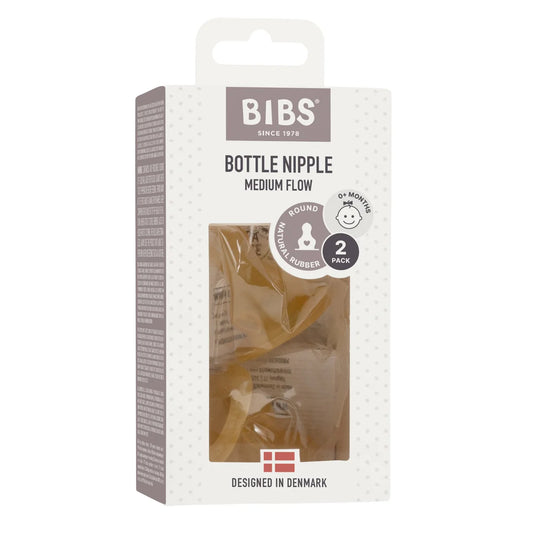 bottle nipple / teat, medium flow - bibs 